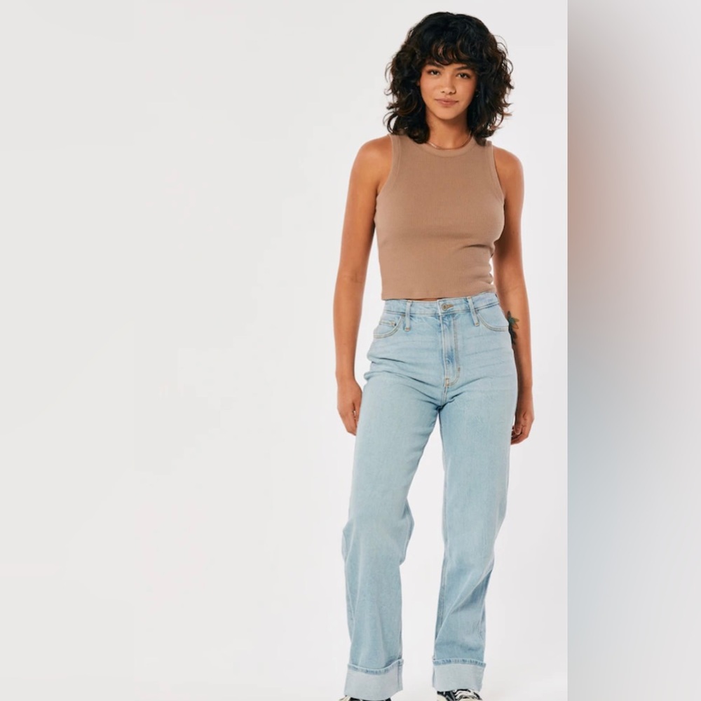 Hollister ultra high-rise dad jean 00/23 regular